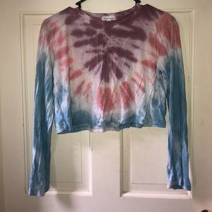 Tie dye crop top